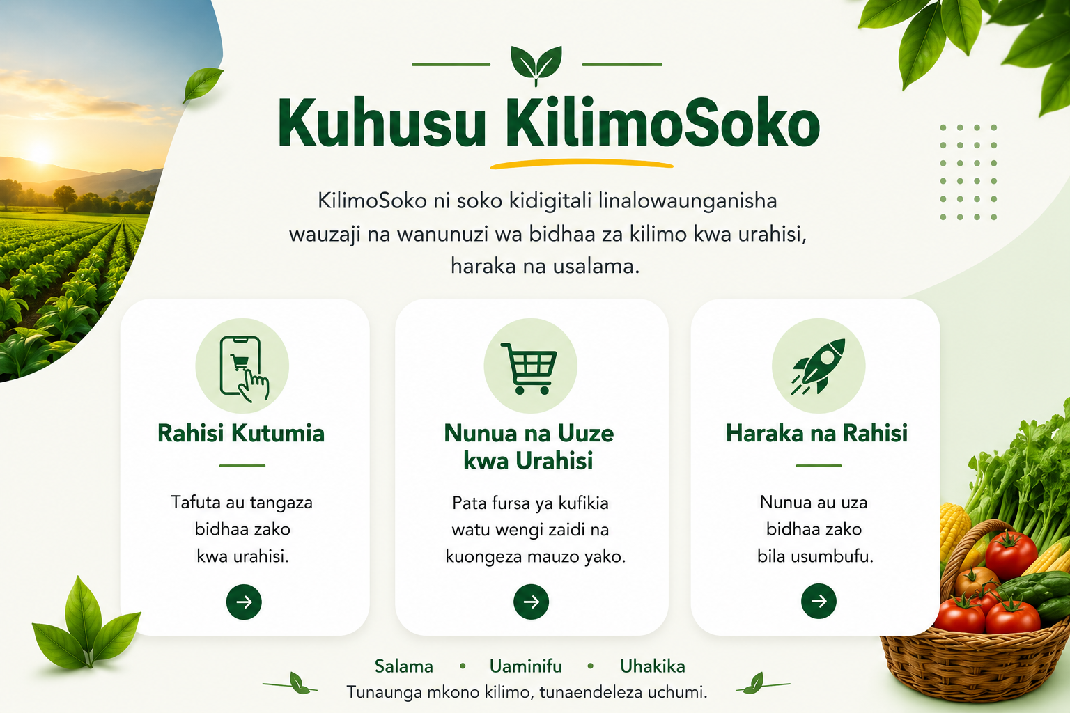 Kuhusu KilimoSoko